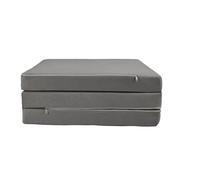 FORTISLINE Matelas pliant 195 x 60 x 9 cm - Pliable en 3 parties - Invité H2 - Lit de camping - Housse lavable - Pliable pour adulte