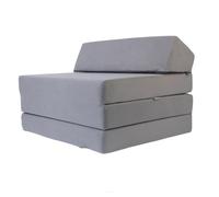 FORTISLINE - Matelas pliant 200 x 70 x 10 cm - Matelas pliable en 3 parties - Matelas d'invité H2 - Lit de camping pliable - Lit de camping - Housse lavable - Adulte pliable - Matelas de voyage