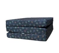FORTISLINE Matelas Pliant 3 Parties 195 x 60 x 9 cm, Mercedes Vito - Matelas d’appoint Pliable pour invité, Voyage et Camping, Housse Lavable