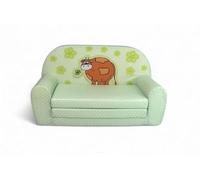 FORTISLINE Mini-canapé Fille Sofa garçon Fauteuil Enfant Motif Vache W386_42