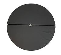 FORTISLINE Tapis de Protection Pole Dance Pliable 120 cm - Tapis de Réception en Similicuir avec Housse Amovible - Épaisseur 5 cm pour Entraînement Pole Dance et Fitness