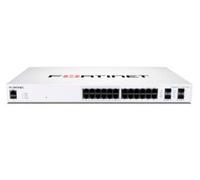 FortiSwitch-124F-FPOE L2+ managed POE switch with 24GE + 4SFP+, 24port POE with max 370W limit and smart fan temperature control