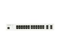 FortiSwitch-224E Layer 2/3 FortiGate switch controller compatible switch with 24 x GE RJ45 ports, 4 x GE SFP