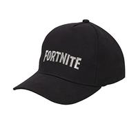FORTNITE Baseball Cap for Boys, Quality Made Boys Hat and Fitted Cap, Flatbrim Baseball Hat with Sleek Design Black Silver