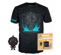 Fortnite - Boxed T-Shirt Pop + Pocket Pop - Black Knight (M)