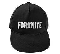 Fortnite Difuzed Casquette de baseball réglable unisexe pour enfants et jeunes Noir ou bleu S/M/L Chapeau emblématique pour les fans de jeux vidéo, Noir , S