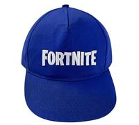 Fortnite Difuzed Casquette de baseball réglable unisexe pour enfants et jeunes Noir ou bleu S/M/L Chapeau emblématique pour les fans de jeux vidéo, Bleu, M