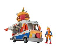 Fortnite Durrr Burger Food Truck - Véhicule Fonctionnel de 22,9 cm avec Figurine articulée Beef Boss de 6,3 cm