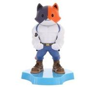 Fortnite - Figurine Cable Guys Meowscles Holdems support d'appareil et support de téléphone Bleu G