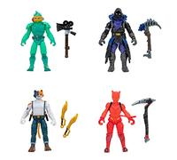 Fortnite FNT - Lot de 4 Figurines (série Micro Legendary Series) (Mode Squad) (C1S3)