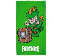 Serviette Fortnite Dino cotton beach Noir G