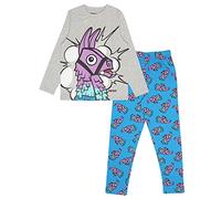 Fortnite Fortnite Beef Boss Leviathan et Rabbit Raider Ensemble de Pyjama Court pour Garçon Bleu Marine Ensembles-Pyjamas Garçon