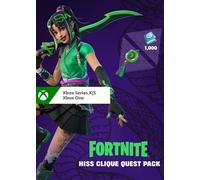 Fortnite - Hiss Clique Quest Pack + 1000 V-Bucks Challenge XBOX LIVE Key EUROPE