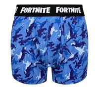 Fortnite | Jouets et joueurs | Camouflage | Bleu | Boxer | Unisexe Adulte | Boxer en coton de jeu Tailles XS-XL, Camouflage bleu, 18 Years