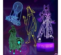 Fortnite - lampe d'illusion 3D, modèles de configuration de jeu, veilleuse LED, décoration de Gamer, lampe de Table, décor de salle de jeu MY-1300