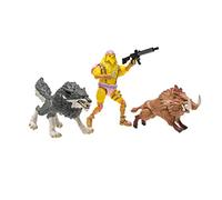 Fortnite Loup et Sanglier - Mode Duo - Figurines articulées de Loup, Sanglier et Cluck de 10,2 cm avec Accessoire d'arme
