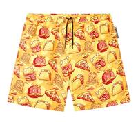 Fortnite Maillot de Bain Garcon 7-16 Ans, Bermuda Short de Bain Ceinture Elastique Doublure Intérieure, UPF 50+, Ete Idee Cadeau (15-16 Ans, Jaune Fortnite)