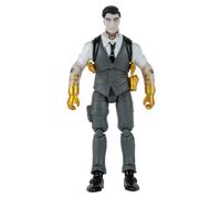 Fortnite Midas FNT1068 Figurine articulée de 10,2 cm avec Armure, Dos Bling, et Outil de récolte, Multicolore