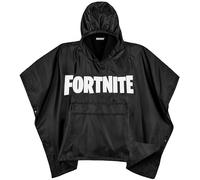 Fortnite Poncho Pluie Enfant Garçon, Poncho Imperméable avec Capuche et Doublure Polaire