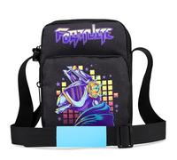 Fortnite Sac à Bandoulière Garçon et Ado Sac Enfant de Poitrine Pratique pour Voyage Vacances Cadeau Gamer (Noir Llama)