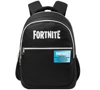 Fortnite Sac à Dos Enfant et Ado Cartable Enfant Camouflage Sac de Voyage Cours Sport et École Idée Cadeau Gamer (Noir)