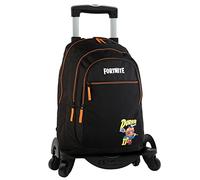 FORTNITE Sac à Dos Scolaire Durrr + Chariot Toybags avec 4 Roues pivotantes, Mixte Enfant, Multicolore, L Multicolore