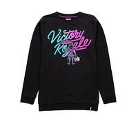 Fortnite Sweater Garçons Enfants Victory Royale Jeu T-Shirt Jumper Noir 15-16 Ans