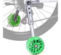 FORTOP Stabilisateurs de roues d'entraînement de vélo pour enfants - Stabilisateurs robustes en acier synthétique pour vélos à vitesse variable pour enfants de 40,6 à 55,9 cm, durables, résistants à