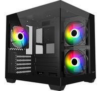 Fortron FSP boîtier mini-tour S140-BA Micro-ATX/M-ITX ARGB Noir