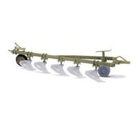 Busch 42850 H0 Modèle réduit de véhicule agricole Fortschritt Charrue semi-portée B200