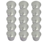 FORTSPANG 16 Moules à Cupcakes et Muffins aux œufs Réutilisables Tasses à Gâteaux Tarte Oeuf pan Antiadhésif, Démoulage Facile, Moule à Cupcakes Parfaits Pour Faire des Friandises Sucrées et Salées