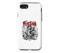 Fortuna Déesse Romaine Fata Non Verba Latin Coque pour iPhone SE (2020) / 7/8