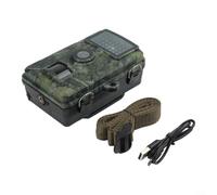 FortunateSweet Caméra de chasse 12 MP 1080p HD activée par le mouvement pour trail Cam avec 940 nm sans lueur pour vision nocturne pour jardin, chasse, sécurité en plein air 14,5 cm