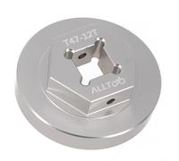 FortunateSweet e pédalier de vélo pour Trek Praxis M30 OSBB - Outil à douille à boucle fermée 48 mm 12T T47 Accessoire d'entretien Argenté