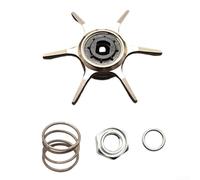 FortunateSweet DAIWA Clé de déchargement de moulinet de pêche pour modèles PR100 PD106, ensemble complet de 6 accessoires de traînée étoiles (droite doré clair)