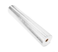 FortunateSweet Papier peint autocollant avec isolation thermique et imperméable pour l'efficacité de la maison (blanc)