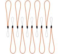 FortunateSweet Sangle de sécurité élastique anti-perte pour GPS et appareil photo - Bleu - 15 cm (orange)