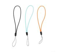 FortunateSweet Sangle de sécurité élastique pour ordinateur de vélo, cordon anti-perte pour GPS et caméra d'action, cordon d'attache sécurisé de 32 cm, bleu (trois couleurs)