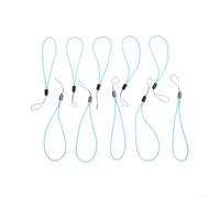 FortunateSweet Sangle de sécurité élastique pour ordinateur de vélo, cordon anti-perte pour GPS et caméra d'action - Cordon d'attache sécurisé - 32 cm - Bleu (orange)