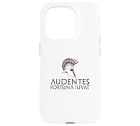 Fortune Favors The Bold Classical Latin Motivation Donne Coque pour iPhone 15 Pro