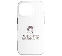 Fortune Favors The Bold Classical Latin Motivation Donne Coque pour iPhone 16 Pro