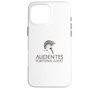 Fortune Favors The Bold Classical Latin Motivation Donne Coque pour iPhone 16 Pro Max