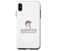 Fortune Favors The Bold Classical Latin Motivation Donne Coque pour iPhone XS Max