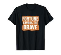Fortune Favors The Brave Vintage T-Shirt