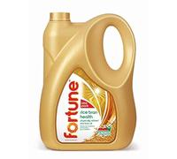 Fortune Huile de son de riz saine, huile de cuisson pour un cœur plus sain, pot de 5 l
