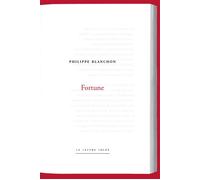 Fortune - Philippe Blanchon - Lettre Volee - broché - Poésie