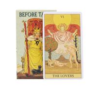 Fortune Tarot Deck, Fortune Telling Card, English Divination Cards, Before Tarot Cards Set, Engaging Fate Divination Tools for Friends Gatherings, Interactive Card Games for Fun Social Events