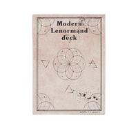 Fortune Tell Tarot Cards - Outils de divination oracle moderne, jeu de cartes mystiques esthétique, guidage de lecture intuitive, ensemble de prédiction d'énergie spirituelle, terrasses de tarot stand