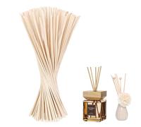 FortuneGlobe 100 PCS Batonnets Diffuseur Parfum 30cmX3mm pour Cuisine Bain Salon Senteur Maison, Diffuseur Parfum Maison Batonnet, Bâton Reed Diffuseur