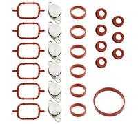 FortuneGlobe 6×33mmKit Suppression Clapets Admission M57/M57TU Joint Bouchon Collecteur 11612245439 pour E87 E46 E90 E91 E92 E93 E39 E60 E83 E53